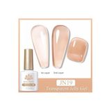 Born Pretty JN19 56347 10 ml Jelly Nude Seri Kalıcı Oje