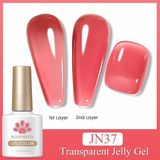 Born Pretty JN37 56347 10 ml Jelly Nude Seri Kalıcı Oje