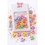 Born Pretty Kawaii Donut & Candy 3D Nail Charm Set – Pastel Mix - Çok Renkli