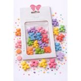 Born Pretty Kawaii Teddy Bear 3D Nail Charm Set – Pastel Mix - Çok Renkli
