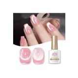 Born Pretty Myrtle Crystal Cat Magnetic Gel/Kristal Pembe Kedi Gözü Kalıcı Oje-10ml