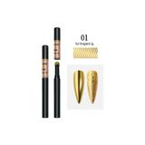 Born Pretty Nail Air Cushion Powder Pen -Tırnak Hava Yastığı Gold Toz KALEM-54503-1 - Altın