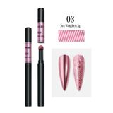 Born Pretty Nail Air Cushion Powder Pen -tırnak Hava Yastığı Pembe Toz Kalem- 54503-3