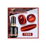 Born Pretty Red Cat Eye Gel/Kırmızı Kedi Gözü Kalıcı Oje(T066)-15ml