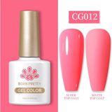 Born Pretty Silky CG012 White Serisi 130 Renk Kalıcı Oje