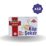 Bornova Murat Küp Şeker 360 'Lı 750 Gr X 12 Adet