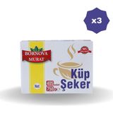 Bornova Murat Küp Şeker 405'Li 750 Gr X 3 Adet