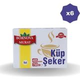 Bornova Murat Küp Şeker 405'Li 750 Gr X 6 Adet