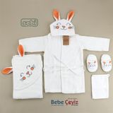 Bornoz Takımı...Tavşan ( Turuncu )