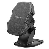 Borofone BH111 Araç İçi Telefon Tutucu, 4.5-7.0 inç Uyumlu, Dayanıklı ABS+Silikon Malzeme, Merkezi Konsola Montaj, Kompakt ve Hafif Tasarım BH111
