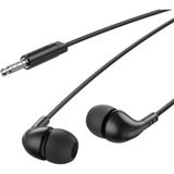 Borofone BM83 3.5mm Jaklı Kablolu Kulaklık | Hi-Fi Ses & Mikrofon - Siyah