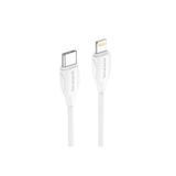 Borofone BX19 2M Uzun iPhone Hızlı Şarj ve Data Kablosu (Type-C to Lightning)