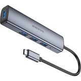 Borofone DH12 Type-C (Usb-C) To 4 Port USB 3.0 Dönüştürücü Çoklayıcı Hub - Renkli