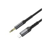Borofone Iphone, Apple To Aux Dijital Ses Dönüştürme Kablosu. /apple Lightning Için 3.5mm, 1m.