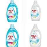 Boron Aquabor Çamaşır Deterjanı Beyaz ve Renkliler Için Sıvı Deterjan 33*4 Yıkama