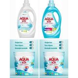 Boron Aquabor Doğal Mineralli Sıvı Çamaşır Deterjanı Renkliler +Beyazlar Için +Bulaşık Tableti 30KAPSÜL