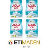 Boron Aquabor Toz Çamaşır Deterjanı, % 80 Bor, Beyazlar, 6 kg x 4 Adet - 24 kg