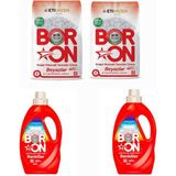 Boron Doğal Çamaşır Deterjanı Renkliler Ve Beyazlar İçin 104 Yıkama Toz Ve Sıvı Form