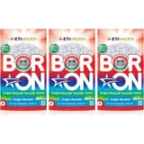 Boron Doğal Mineralli Renkliler 12 kg Toz Çamaşır Deterjanı (3 adet)