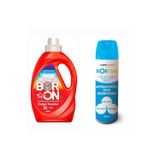 Boron Doğal Mineralli Sıvı Çamaşır Deterjanı Renkliler İçin 26 Yıkama+ Bortam Dezenfektan.