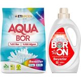 Boron Doğal Mineralli Toz Çamaşır Deterjanı 6 kg 40 Yıkama + Sivi Beyazlar İçin 26 Yıkama