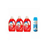 Boron Doğal Sıvı Çamaşır Deterjanı Renkliler 26*3 Yıkama+ Bortam Dezenfektan