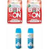 Boron Doğal Toz Çamaşır Deterjanı Beyazlar Için 52 Yıkama 8 kg Yıkama+ 2 Adet Bortam Dezenfektan
