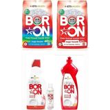 Boron Toz Çamaşir Deterjani 2 Adet Renkli ve Beyazlar İçin+1 Adet bulaşik Makine İçin+1 Adet Elde Yıkama