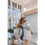 Boroosh Baby Bebekle Büyüyen %100 Pamuklu 0-4 Yaş Bej New Age Ergonomik Bebek Kangurusu