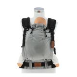 Boroosh Baby New Age Bebek Kangurusu / Bebekle Büyüyen %100 Pamuklu 0-4 Yaş Gri- Cube