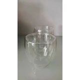 Borosilikat Cam 2Li Çift Cidarlı Bardak Seti 250Ml Soft Cam24010bs2