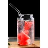 Borosilikat Cam Pipetli Caraf 420ml Bardak Kokteyl Bardağı
