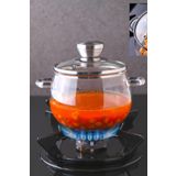 Borosilikat Cam Tencere 1200ml Isıya Dayanıklı 3624