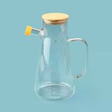 Borosilikat Cam Yağlık Sosluk - Şeffaf / Açık Kahverengi - 900 Ml