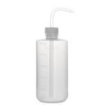 Borox Piset Pe Plastik Uzun Form Şeffaf Renkli Yıkama Şişesi 500 ML