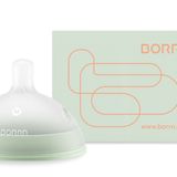 Borrn Antikolik Silikon Biberon Emziği Orta Akışlı 3-6 Ay Yeşil