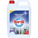 Borsil Cam Ve Ayna Temizleyici 5 LT Nano Teknoloji Parlatıcı - Beyaz