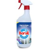 Borsil Cam Ve Ayna Temizleyici 800 ML Nano Teknoloji Parlatıcı - Bej - Beyaz