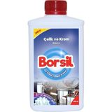 Borsil Çelik Ve Krom Temizleyici 500 ML Yağ Çözücü Kir Leke Yok Edici Parlatıcı Bakım