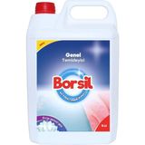 Borsil Genel Temizleyici 5 LT Hijyenik Yüzey Parlatıcı Nano Teknoloji Yağ Ve Kir Sökücü