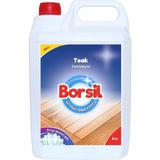 Borsil Teak Temizleyici 5 LT Sert Ağaç Ve Bahçe Mobilyası Yenileyici Nano Teknoloji Bakım Şampuanı - Beyaz