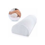 BORTEKS Çok Amaçlı Yarım Silindir Horlama Yastığı Visco 41x17x9 Cm