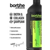 Borthe Professional Biotin & Collagen Onarıcı Şampuan – Yoğun Nemlendirici Güçlendirici Bakım 700 ml