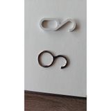 Boru Askı Kancası Oval / Daire Boru Asacağı 4'lü