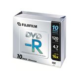 Boş Dvd Fujifilm Dvd-R 4.7Gb 16X Ince Kutu 10 Adet