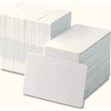 Boş Plastik Personel Yaka Kartı 100 Lü Paket