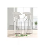 Boş Şişe + Sprey Fısfıs Set- 2 Adet Kimyasala Dayanaklı 500 Ml
