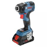 Bosch 06019G4106 GDR 18V-200 C 2x4 Ah Akülü Darbeli Somun Sıkma Makinesi
