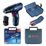 Bosch 06019G8102 GSB 120-LI Akülü Darbeli Delme Vidalama Makinesi ve 23 Parça Vidalama Seti