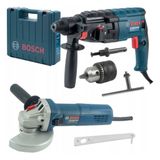 Bosch 0615990M8H Professional GBH 240 Kırıcı Delici + GWS 750-125 Taşlama Set